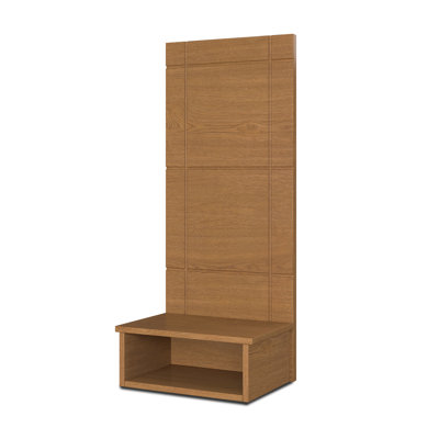 King Hanging Nightstand With Side Panel