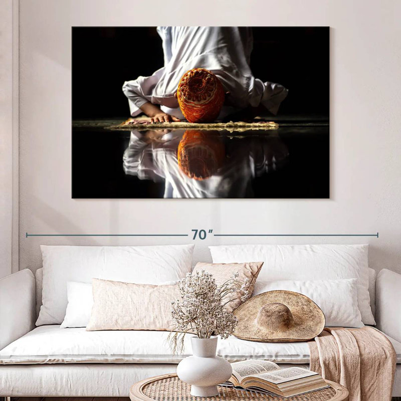 Prayer Haj Rite, 34" H x 51" W