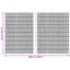 Wicker Fence Panels Fencing with 1 Panel(s) Included-128787904