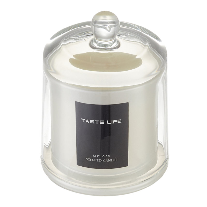 Plant / Floral Scented Unscented Flameless Wax Melt Candle with Glass Holder