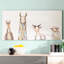 « Donkey, llama, Goat, Sheep » par Eli Halpin, Reproduction d’art sur toile-21304666-28102617-119400728