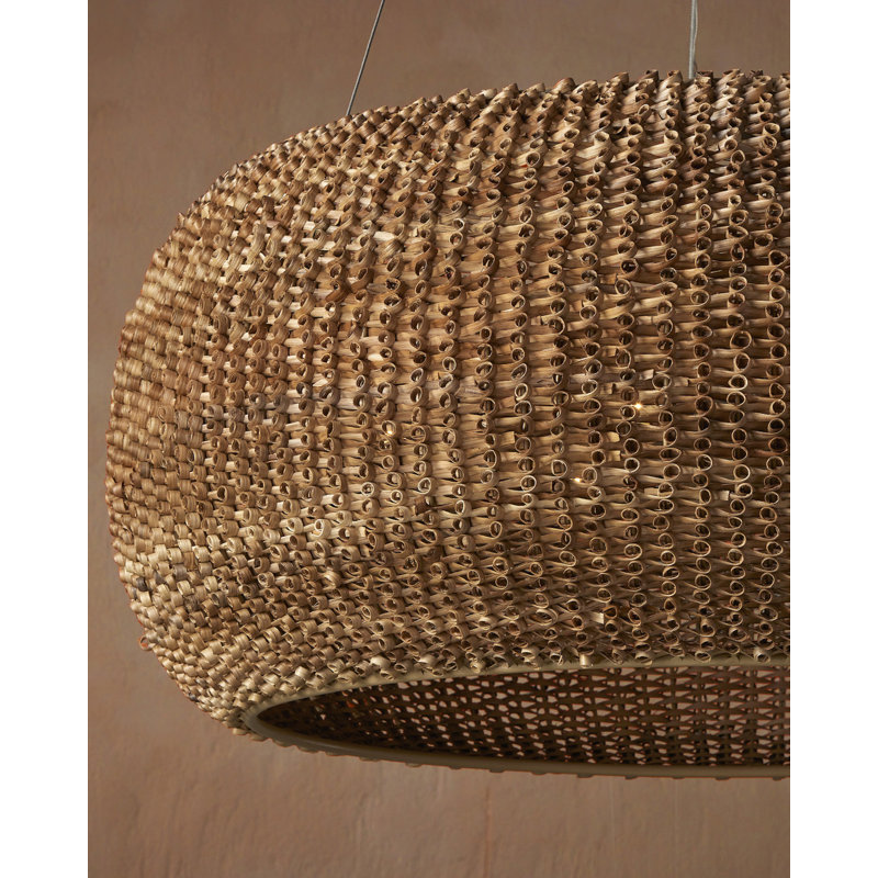 Boucle 6 - Light Wrought Iron Chandelier