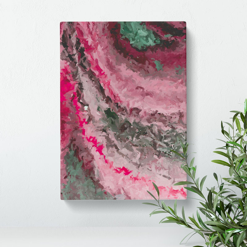 Transform Abstract - Wall Art, Wrapped Canvas, 50cm H x 35cm W, No Matte