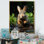 Rabbit Energetic Hopper - Reproduction d'art mural animaux