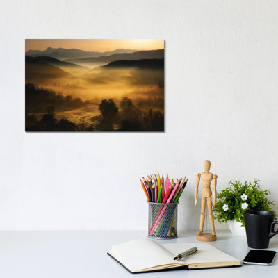 Underneath the Veil 1 Piece Wrapped Canvas Wall Art