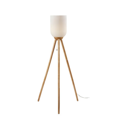 Lapka 57.5'' Wood Floor Lamp