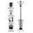 Freestanding Coat Rack With Umbrella Stand And 8 H Steel Freestanding Coat Rack-25105590