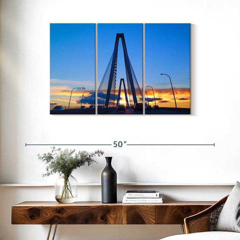 Lilie Cooper River Bridge, 24" H x 38" W