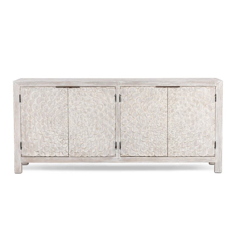 Astrid 174'' Solid Wood Sideboard