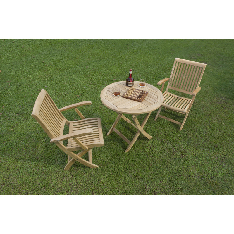 Winford Teak Folding Patio Dining Chair