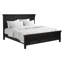 Trento Queen Bed in Distressed Black-53506681