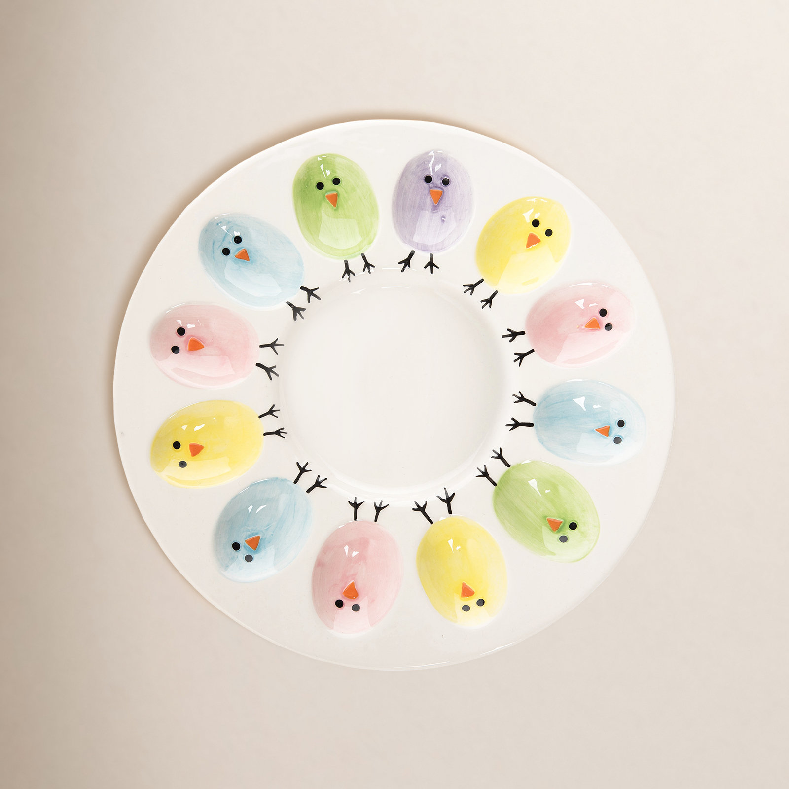 Alpert Ceramic / Porcelain Decorative Plate 1