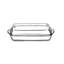 Queensway Home & Dining Borcam1.3L Glass Rectangular Casserole Dish with Lid Oven Microwave Safe Baker