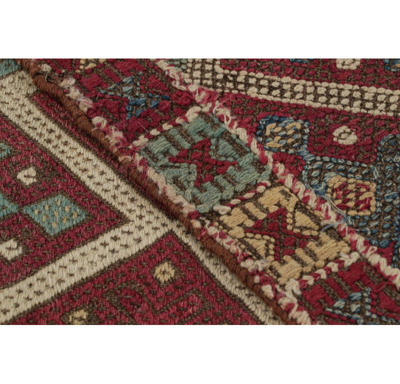 One-of-a-Kind 3'5" X 10'5" Flatweave Area Rug