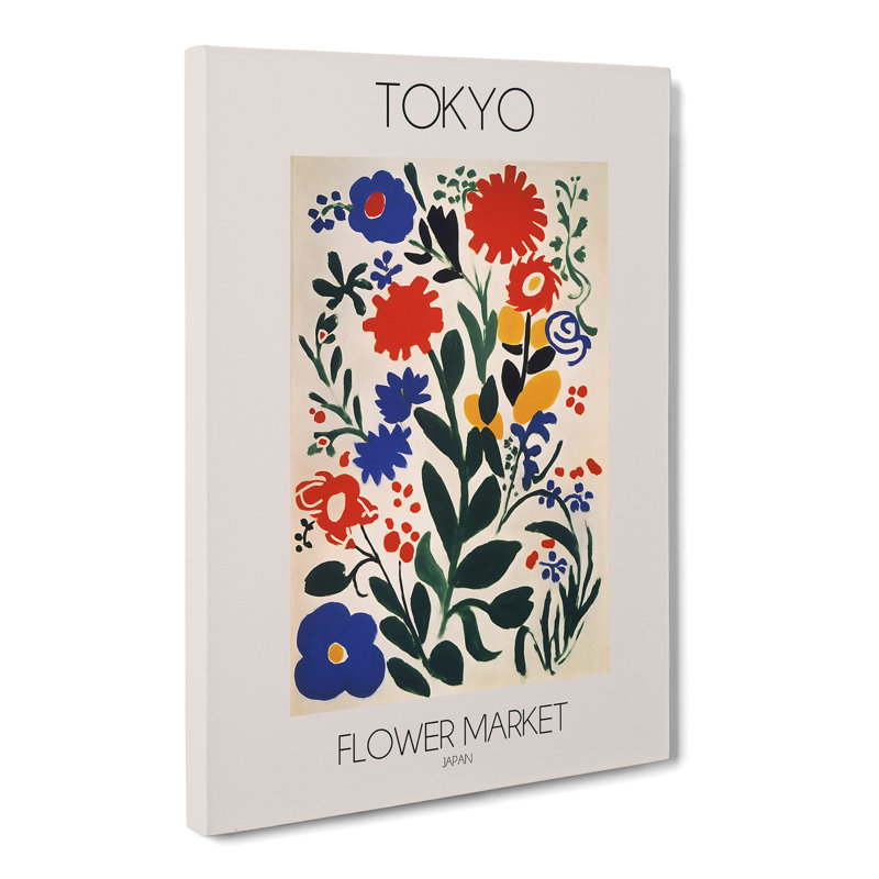 XMKTMKT-628 Tokyo Flower Market Exhibition 1 - Wrapped Canvas Print, 50cm H x 35cm W x 3cm D