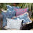 Sunbrella Indoor / Outdoor Floral 20" Throw Pillow