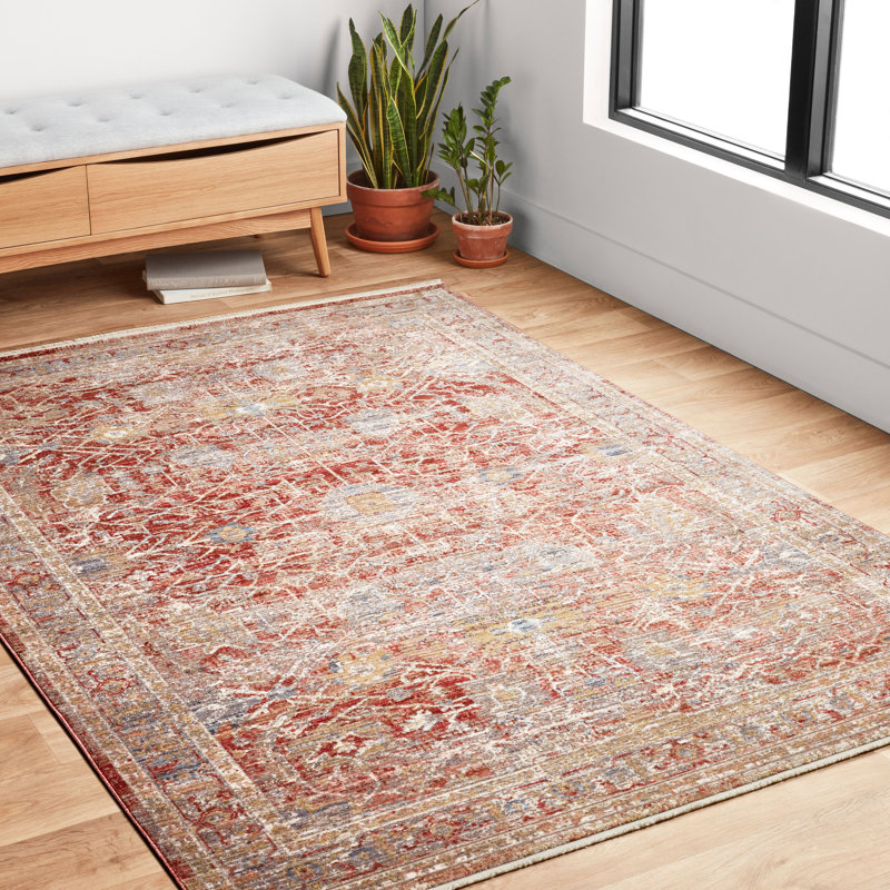 Ochlocknee Oriental Indoor Rug, Rectangle 9'6" x 13'