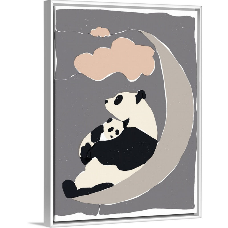 Art sur toile Senita Dreamers I, H 40 po x l 30 po x P 1,75 po, Cadre flottant blanc