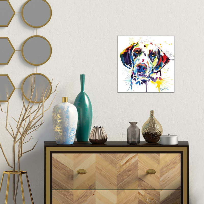 Dalmatian by Weekday Best - Wrapped Canvas Print, 45.72 cm H x 45.72 cm W x 3.175 cm D