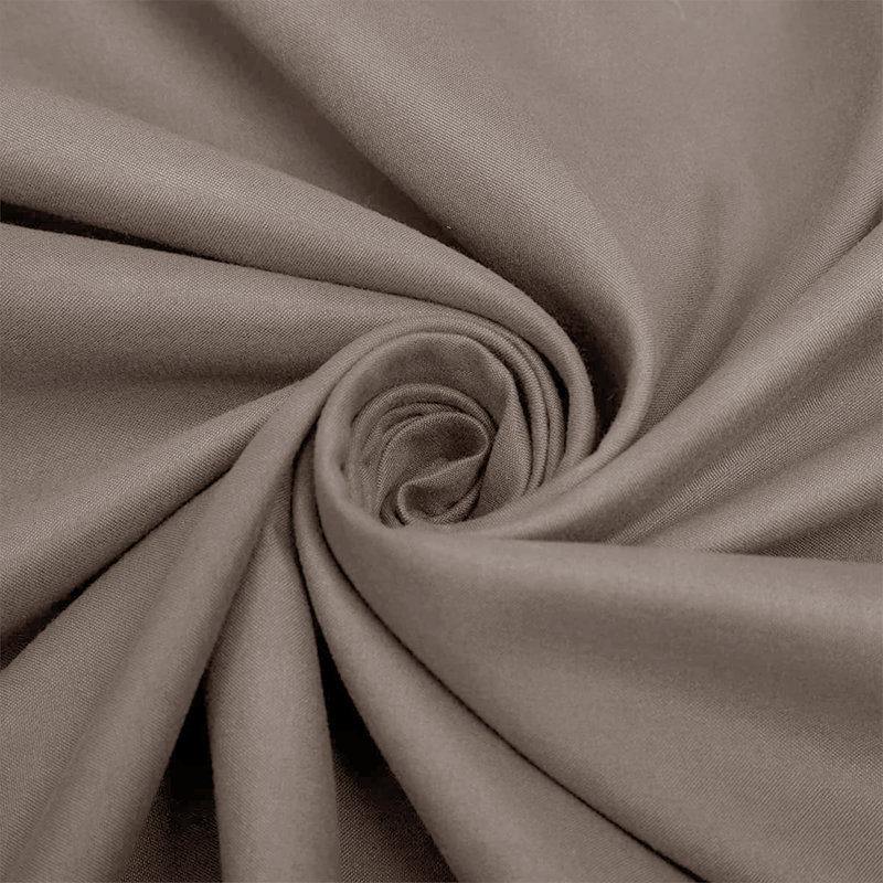 Super Soft Microfiber Fitted Sheet – 25cm Deep Pocket, Brushed Finish, Super King (6'), Beige