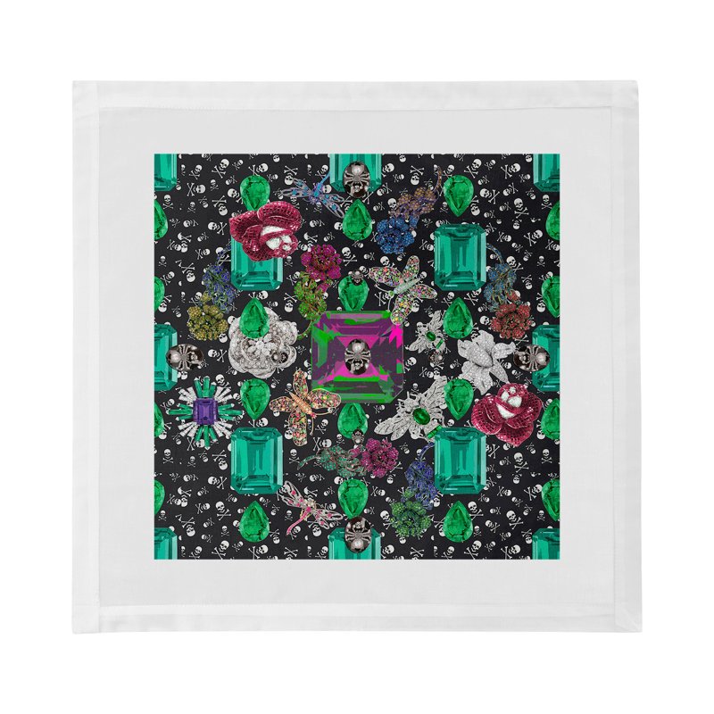 Serviettes de table en satin de coton