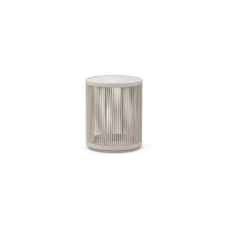 Malta Side Table - Dekton Top, Birch, Helena