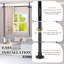 Satin Adjustable Curtain Pole Set-2018422307