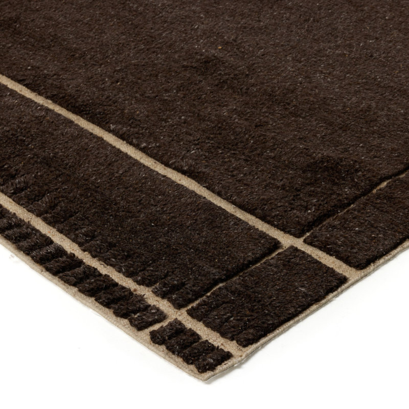 Tillman Hand-Knotted Rug-Tillman Espresso-10'x14', Tillman Espresso, Rectangle 8' x 10'