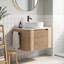 Meuble-lavabo mural 24 po avec comptoir en marbre-1378504091