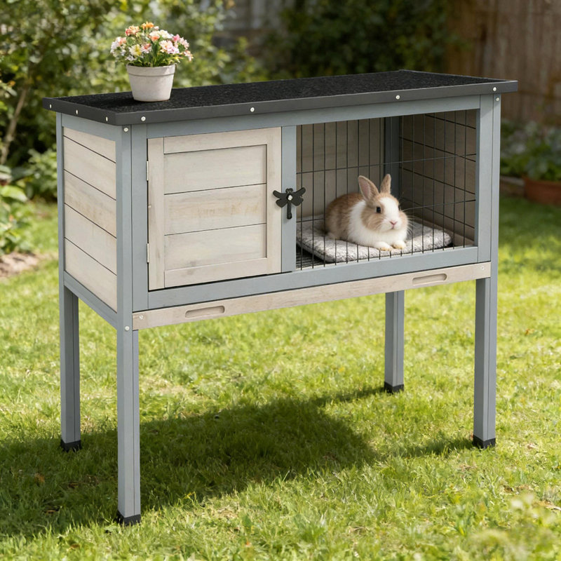 Cage à petits animaux, cage à lapin surélevée