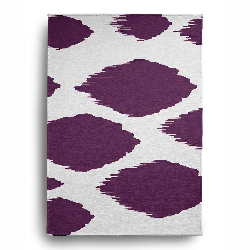 Blevens Chenille Abstract Indoor Rug, Rectangle 8' x 10'
