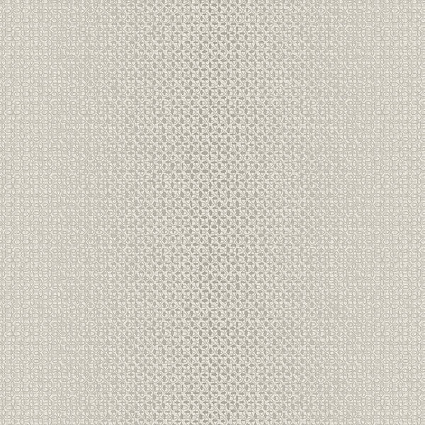 Papier peint tissé 32,7 pi x 20,5 po Elkader, Gris clair / Perle