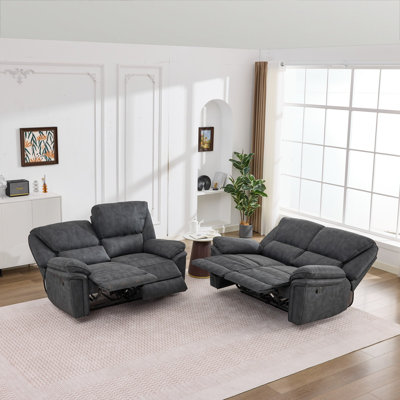 Fabric Reclining Sofa