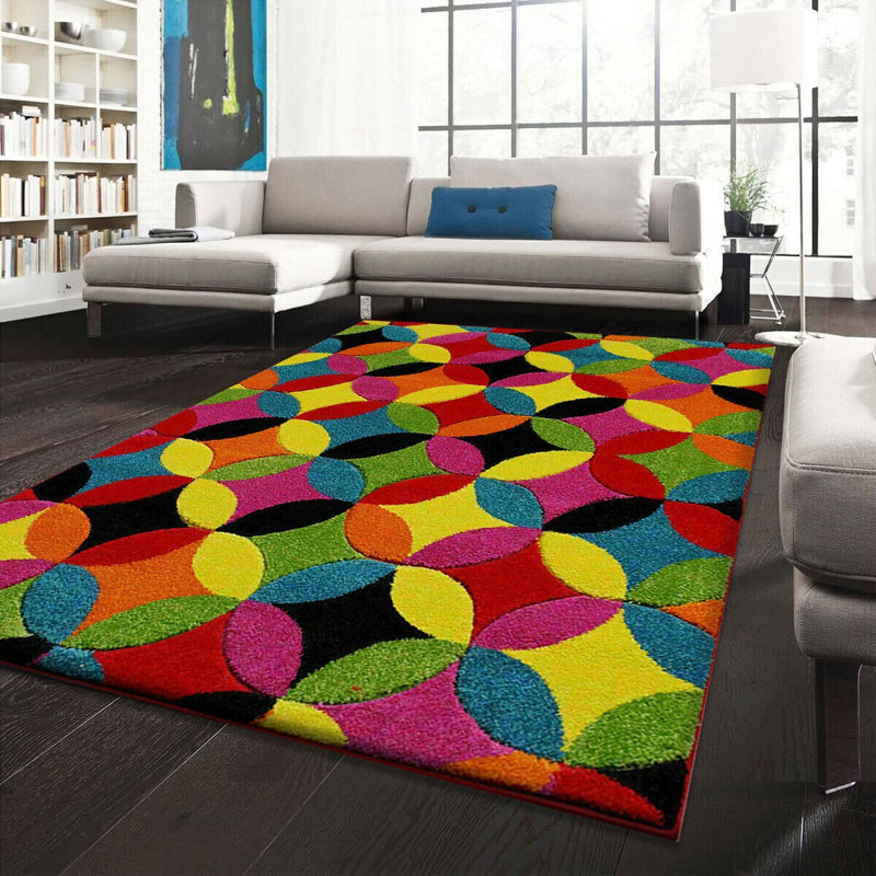 Lili-Ann Geometric Area Rug, Rectangle 200 x 290cm