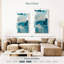 Verre de mer turquoise Avery II-108664732