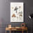 Mushroom Chart -Gallery Wrapped Cavas-1470887854