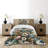 Polyester Floral Coverlet-96103720