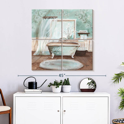 Kerrick Aqua Blossom Bath II