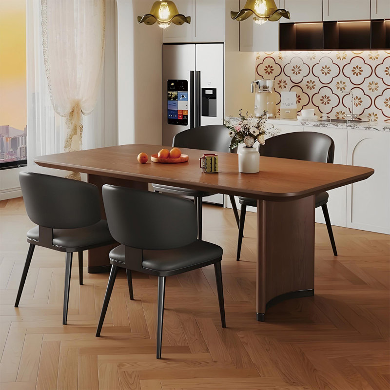 Ensemble de table de salle à manger élégant et stable, H 29,52 po x L 70,86 po x l 35,43 po