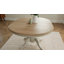 Aviya Extending Round Dining Table In Solid Wood - Traditional Rustic Farmhouse Kitchen-104469533