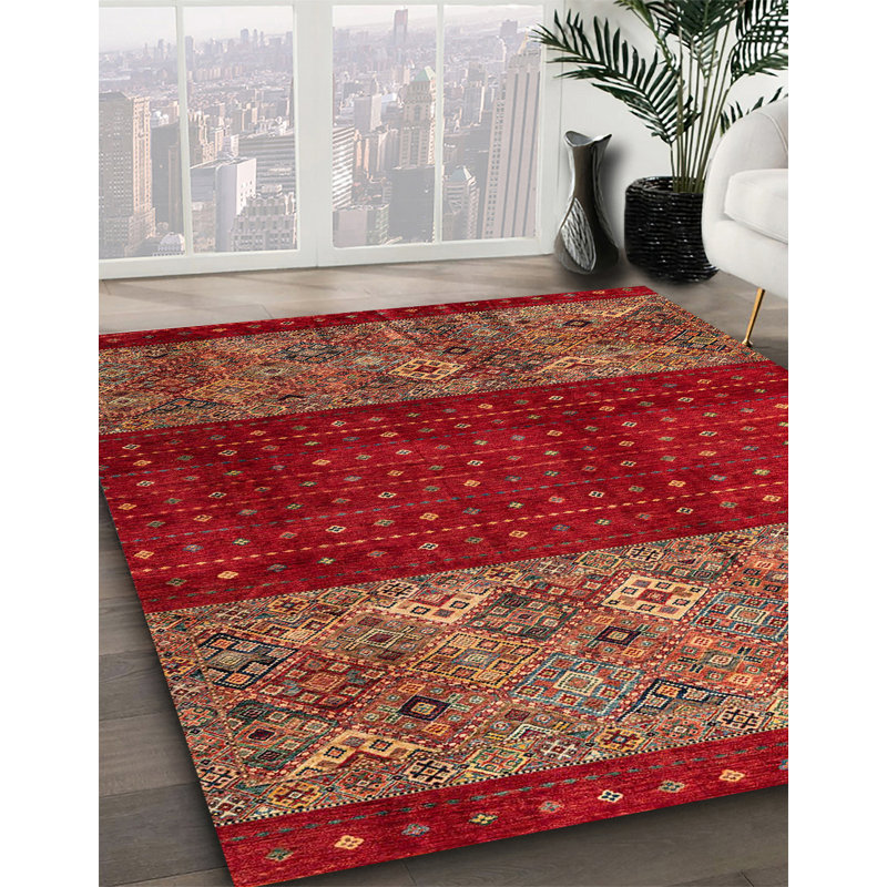 Abstract Indoor Rug, Round 3'