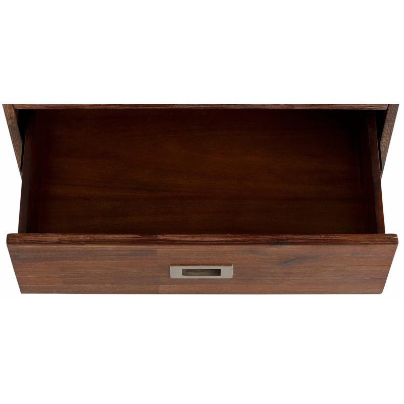 London 140cm H x 55cm W Solid Wood Standard Bookcase