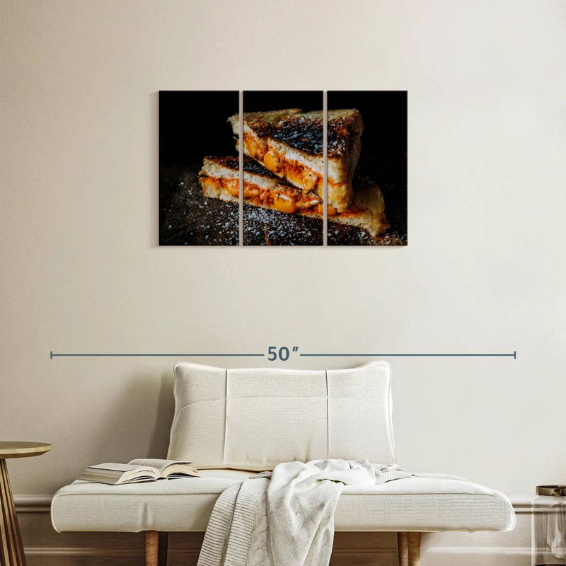 Yarlin Grilled Cheese, 20" H x 33" W