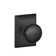Plymouth Bed and Bath Lock Knob with Addison Trim