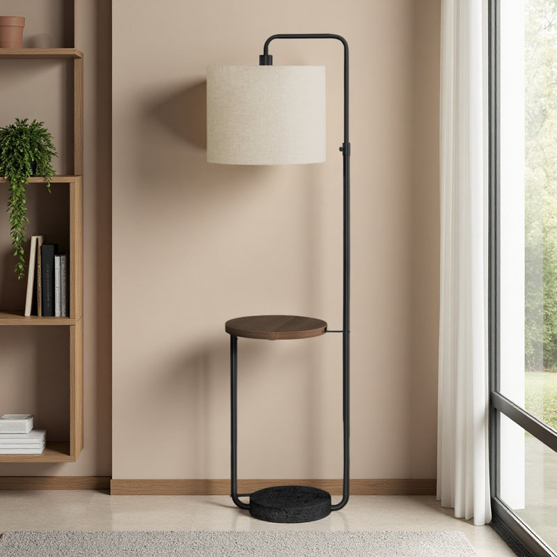 Lighting, 67"H, Floor Lamp, Usb Port Included (Excluding The Bulb), Black