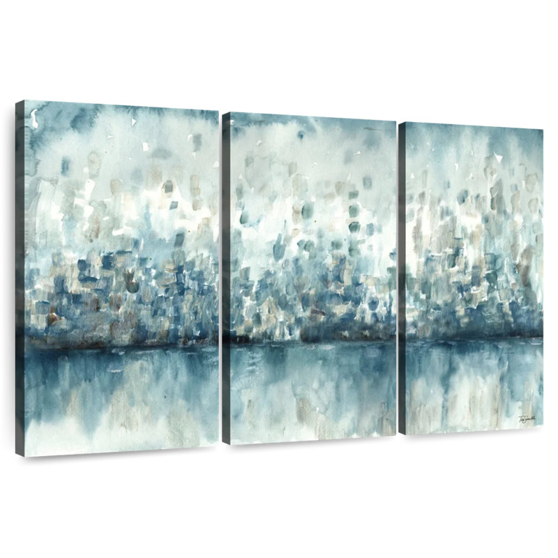 Avery Lakeside Abstract, 20" H x 33" W