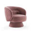 Saboor 78Cm Wide Swivel Barrel Chair-473517669