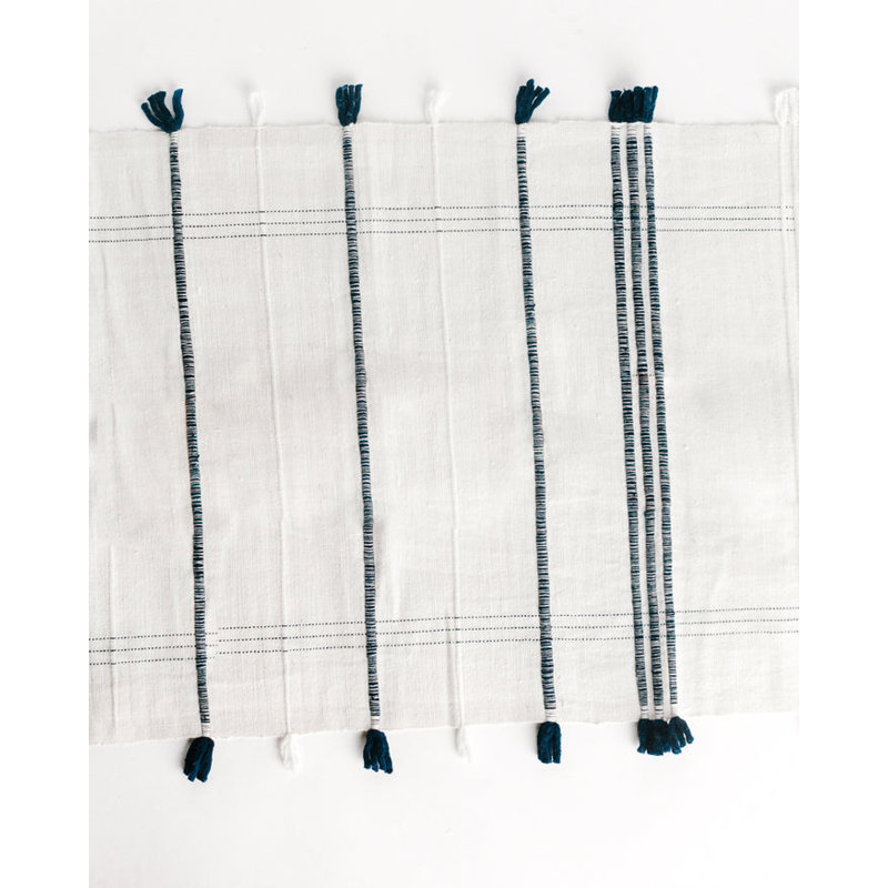 Chemin de table Ribbons, Bleu