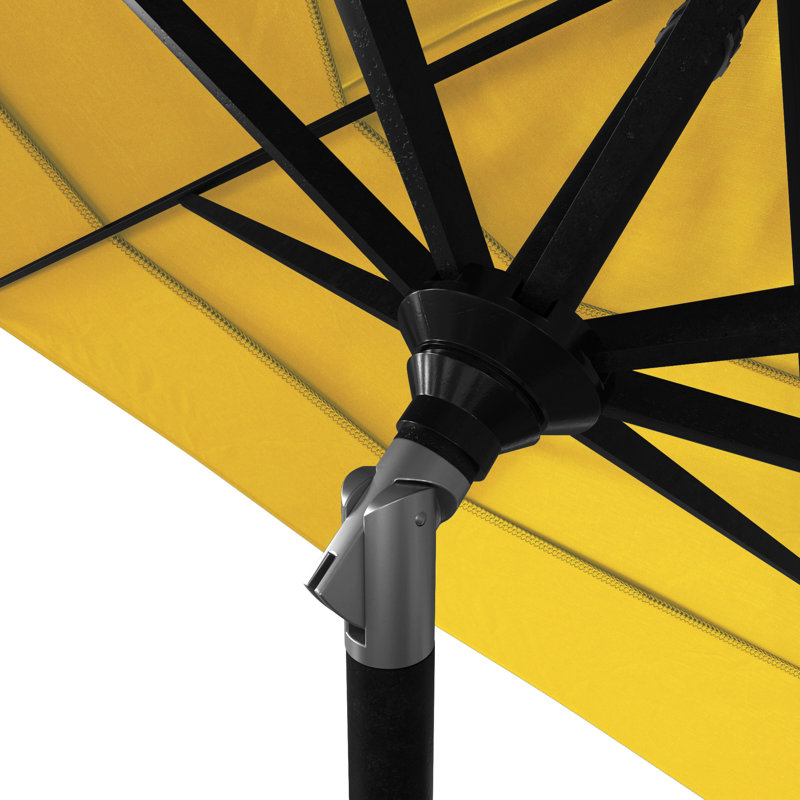 Parasol de marché 132 po Sunbrella, Performance citron