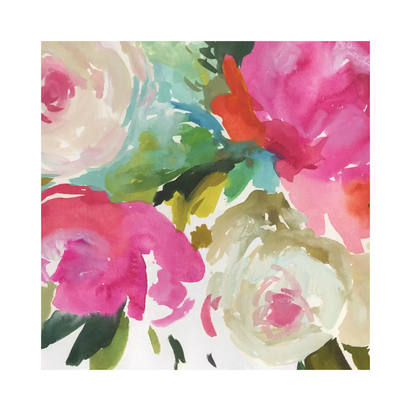 Belle III by Asia Jensen - Wrapped Canvas Painting, 30.48 cm H x 30.48 cm W